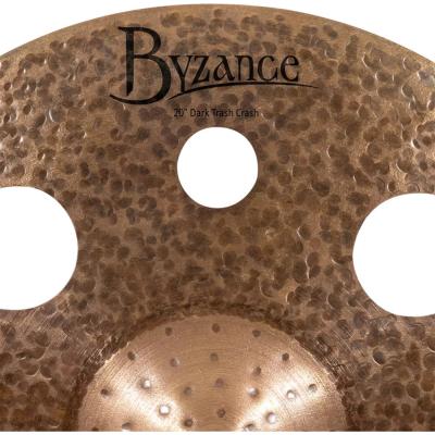 MEINL マイネル B20DATRC Byzance Dark 20” Trash Crash クラッシュシンバル ロゴ