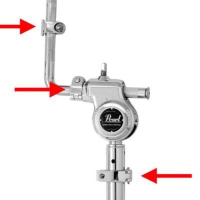 Pearl パール THL-1030 L-ROD ドラムタムホルダー ロング メモリーロック