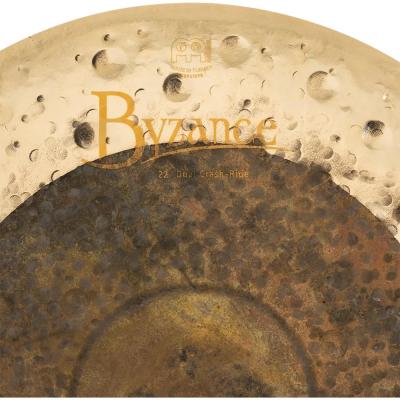 MEINL マイネル B22DUCR Byzance Dual 22” Crash Rides クラッシュライドシンバル ロゴ