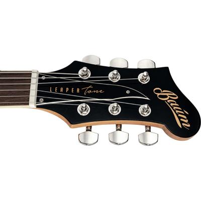 Baum Guitars バウムギターズ Leaper Tone with Tremolo Pure Black エレキギター ヘッド画像