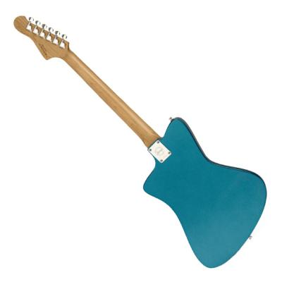 Baum Guitars バウムギターズ Wingman-W with Tremolo Coral Blue エレキギター バック画像
