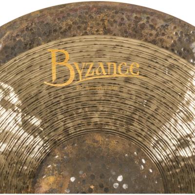 MEINL マイネル B22SYR Byzance Jazz Symmetry Ride Ralph Peterson’s signature cymbal ライドシンバル ロゴ