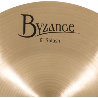 MEINL マイネル B6S Byzance Traditional 6” Splash スプラッシュシンバル ロゴ