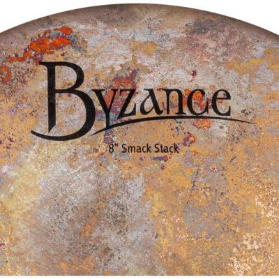 MEINL マイネル B86VSMA Byzance Vintage 8”/16” Smack Stack 2-Pieces Add-On Pack スタックシンバル ８インチロゴ