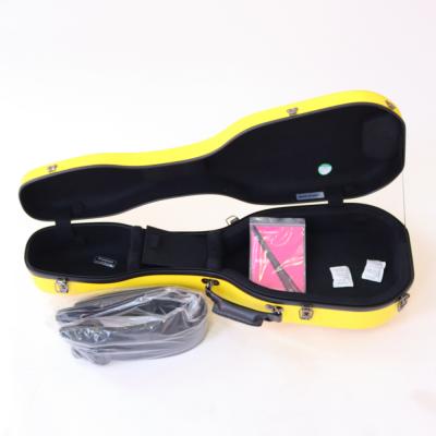 ARANJUEZ アランフェス CAUK-16C レモンイエロー ウクレレケース スタンダード コンサート用 グラスファイバー製 ケース内部画像