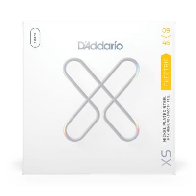 【3セットパック】 D’Addario ダダリオ XSE0946-3P Super Light Top Regular Bottom 09-46 エレキギター弦