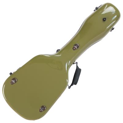 ARANJUEZ アランフェス CAUK-16T モスグリーン ウクレレケース スタンダード テナー用 グラスファイバー製 本体画像 裏