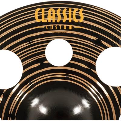 MEINL マイネル CC-16DASTK Classics Custom Dark 16” Trash Stacks スタックシンバル トップロゴ