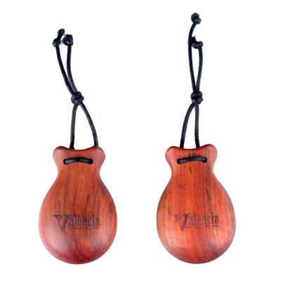 Valencia バレンシア VZCA1 フラメンコカスタネット ハイピッチとローピッチの2個セット