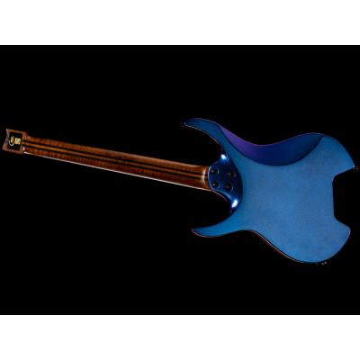 Mooer ムーアー GTRS W900 Aurora Purple エレキギター ボディバック画像