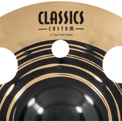 MEINL マイネル CC12DUTRS Classics Custom Dual 12” Trash Splash スプラッシュシンバル ロゴ