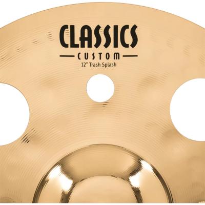 MEINL マイネル CC12TRS-B Classics Custom Brilliant 12” Trash Splash スプラッシュシンバル ロゴ
