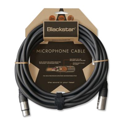 BLACKSTAR ブラックスター XLR CABLE 3M F/M マイクケーブル 3メートル 両側XLRプラグ(オス/メス)