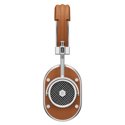Master & Dynamic MH40 Wireless Gen 2 Over-Ear Headphones Silver/Brown ワイヤレスヘッドフォン シルバー/ブラウン サイド、ハウジング