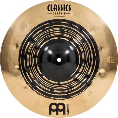 MEINL マイネル CC15DUH Classics Custom Dual 15” Hihat ハイハット ペア ボトム表正面