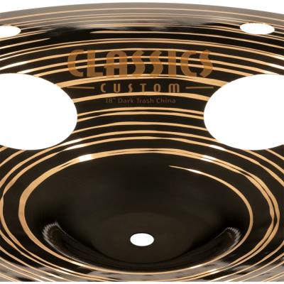 MEINL マイネル CC18DATRCH Classics Custom Dark 18” Trash China チャイナシンバル カップ