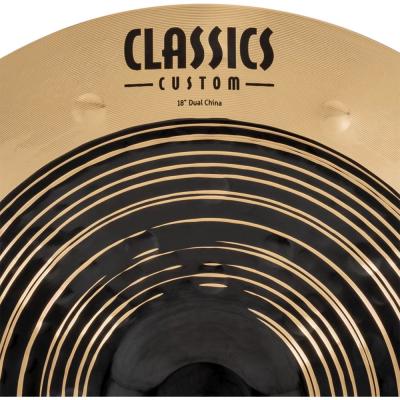MEINL マイネル CC18DUCH Classics Custom Dual 18” China チャイナシンバル 表ロゴ