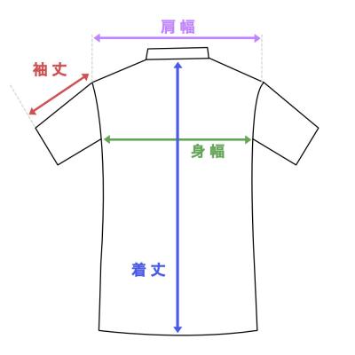 IBANEZ アイバニーズ IBAT012M Paul Gilbertデザイン Mサイズ Tシャツ 半袖 寸法画像