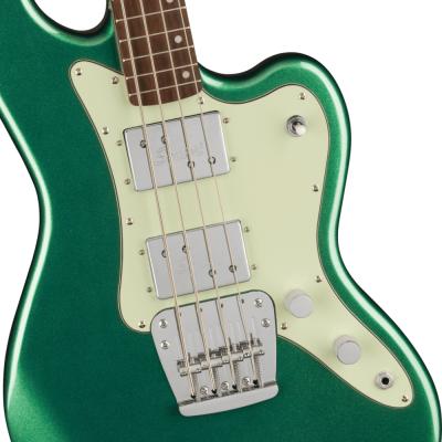 Squier スクワイヤー スクワイア Paranormal Rascal Bass HH Sherwood Green エレキベース ボディ画像