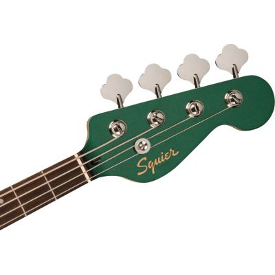Squier スクワイヤー スクワイア Paranormal Rascal Bass HH Sherwood Green エレキベース ヘッド画像