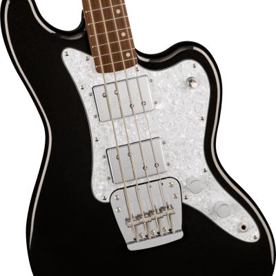 Squier スクワイヤー スクワイア Paranormal Rascal Bass HH Metallic Black エレキベース ボディ画像
