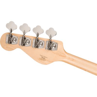 Squier スクワイヤー スクワイア Paranormal Rascal Bass HH Metallic Black エレキベース ヘッドバック画像