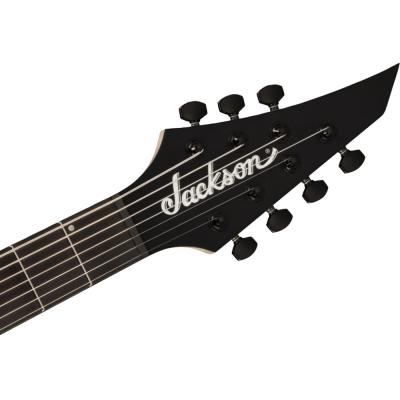 Jackson ジャクソン Pro Plus Series DINKY Modern MDK7 HT Satin Black 7弦エレキギター ヘッド画像