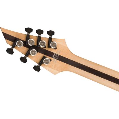 Jackson ジャクソン Pro Plus Series DINKY Modern EVTN6 Silver Sparkle エレキギター ヘッドバック画像