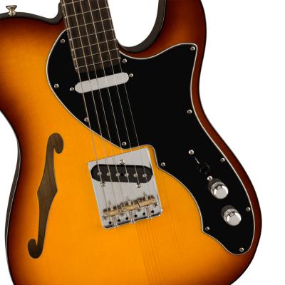 Fender フェンダー Limited Edition Suona Telecaster Thinline Ebony Fingerboard Violin Burst テレキャスター シンライン エレキギター ピックアップ、ブリッジ、Fホール