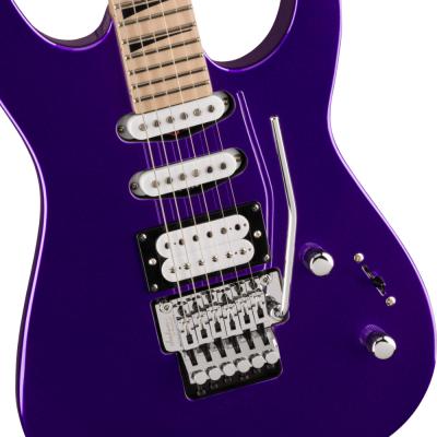Jackson ジャクソン X Series Dinky DK3XR M HSS Deep Purple Metallic エレキギター ボディトップ画像
