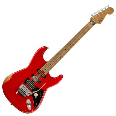 EVH イーブイエイチ EVH Frankenstein Relic Series Maple Fingerboard Red エレキギター