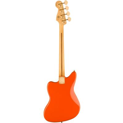 Fender フェンダー Limited Edition Mike Kerr Jaguar Bass Rosewood Fingerboard Tigerʼs Blood Orangel エレキベース ボディ裏