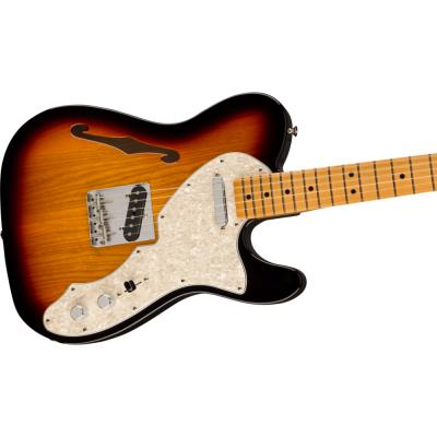 Fender フェンダー Vintera II 60s Telecaster Thinline MN 3TS エレキギター テレキャスター 斜めアングル画像