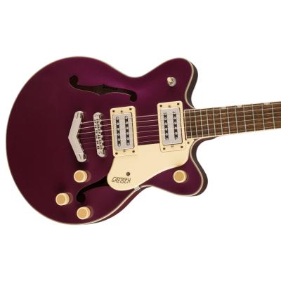 GRETSCH グレッチ G2655 Streamliner Center Block Jr. Double-Cut with V-Stoptail Burnt Orchid エレキギター ボディ画像