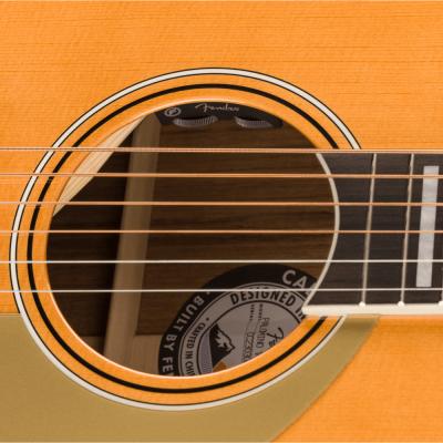 Fender フェンダー PALOMINO VINTAGE AGN W/C Aged Natural エレアコ アコースティックギター ボディ画像