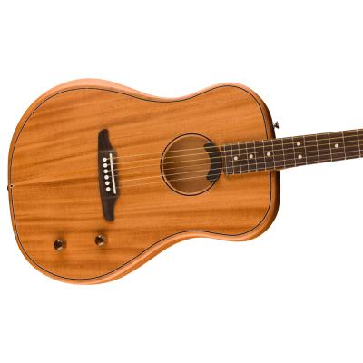 Fender フェンダー Highway Series Dreadnought Rosewood Fingerboard All-Mahogany エレクトリックアコースティックギター ボディ画像