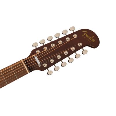 Fender フェンダー VILLAGER 12-STRING AGN W/BAG WN Aged Natural エレアコ アコースティックギター ヘッド画像