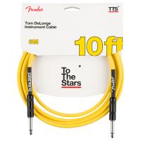 Fender フェンダー Tom DeLonge To The Stars Instrument Cable Graﬃti Yellow 3m ギターケーブル ギターシールド