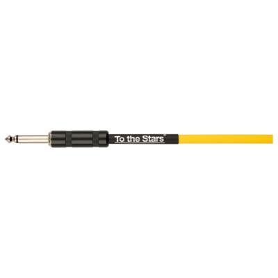 Fender フェンダー Tom DeLonge To The Stars Instrument Cable Graffiti Yellow 5m ギターケーブル ギターシールド 本体画像