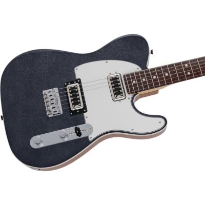 Fender フェンダー Made in Japan Limited Sparkle Telecaster， Rosewood Fingerboard， Black テレキャスター エレキギター ボディトップ、買ったウェイ側サイド
