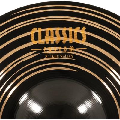 MEINL マイネル CC8DAS Classics Custom Dark 8” Splash スプラッシュシンバル ロゴ