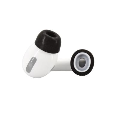 Dekoni Audio デコニオーディオ S-APP-SM Bulletz AirPods Pro用イヤーチップ Sサイズ 1ペア 装着例画像