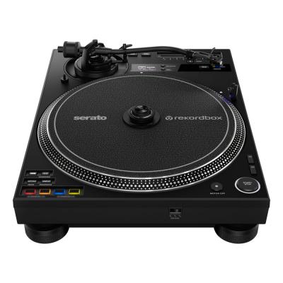 Pioneer DJ パイオニアDJ PLX-CRSS12 ハイブリッドターンテーブル レコードプレイヤー 縦向きのサイドから正面