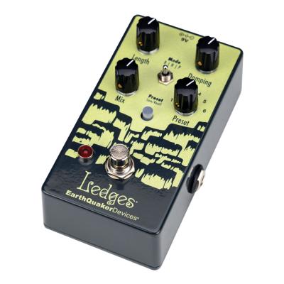 EarthQuaker Devices アースクエイカーデバイセス EQD Ledges リバーブ ギターエフェクター 本体斜画像