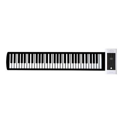 ONETONE ワントーン OTRP-61 ロールピアノ 61鍵盤 サスティンペダル付き クルクル巻いてコンパクトに収納できるポータブルピアノ