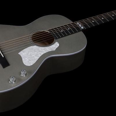 Godin ゴダン Rialto JR Satina Gray HG Q-Discrete エレクトリックアコースティックギター ボディトップ画像