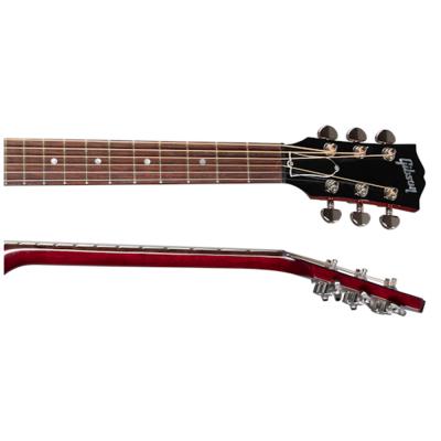 Gibson ギブソン J-45 Standard Cherry エレクトリックアコースティックギター ネック画像