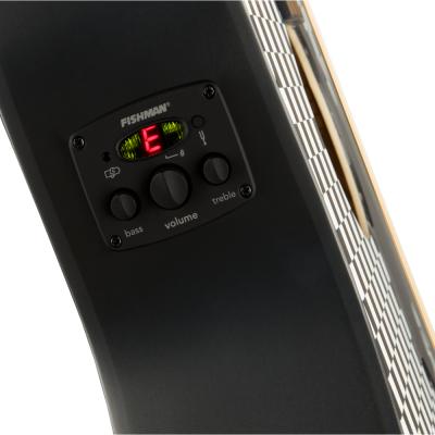 Fender フェンダー Tim Armstrong Hellcat Checkerboard ティムアームストロング シグネイチャーモデル エレアコ アコースティックギター チューナー画像