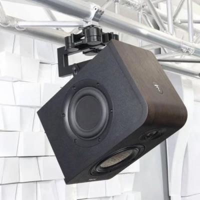 ISO ACOUSTICS V120 C-Bracket V120用 Cブラケット シーリングマウントしたV120を角度調整可能 取り付けイメージ