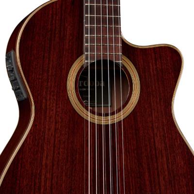 Cordoba コルドバ 12 ROSE II エレクトリッククラシックギター サウンドホール画像